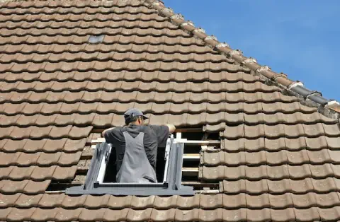 Pose de velux - Chantepérier